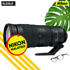 Nikon 200-500mm f5.6E ED VR AF-S Nikkor Lens (Nikon Malaysia)